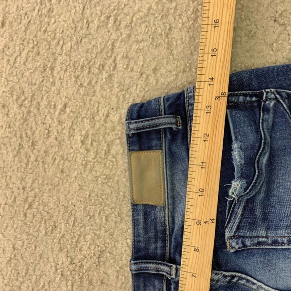 BKE Stella Women Jeans Size 26 Slim Fit Straight Low Rise Inseam 28” Zip Fly - Picture 7 of 10